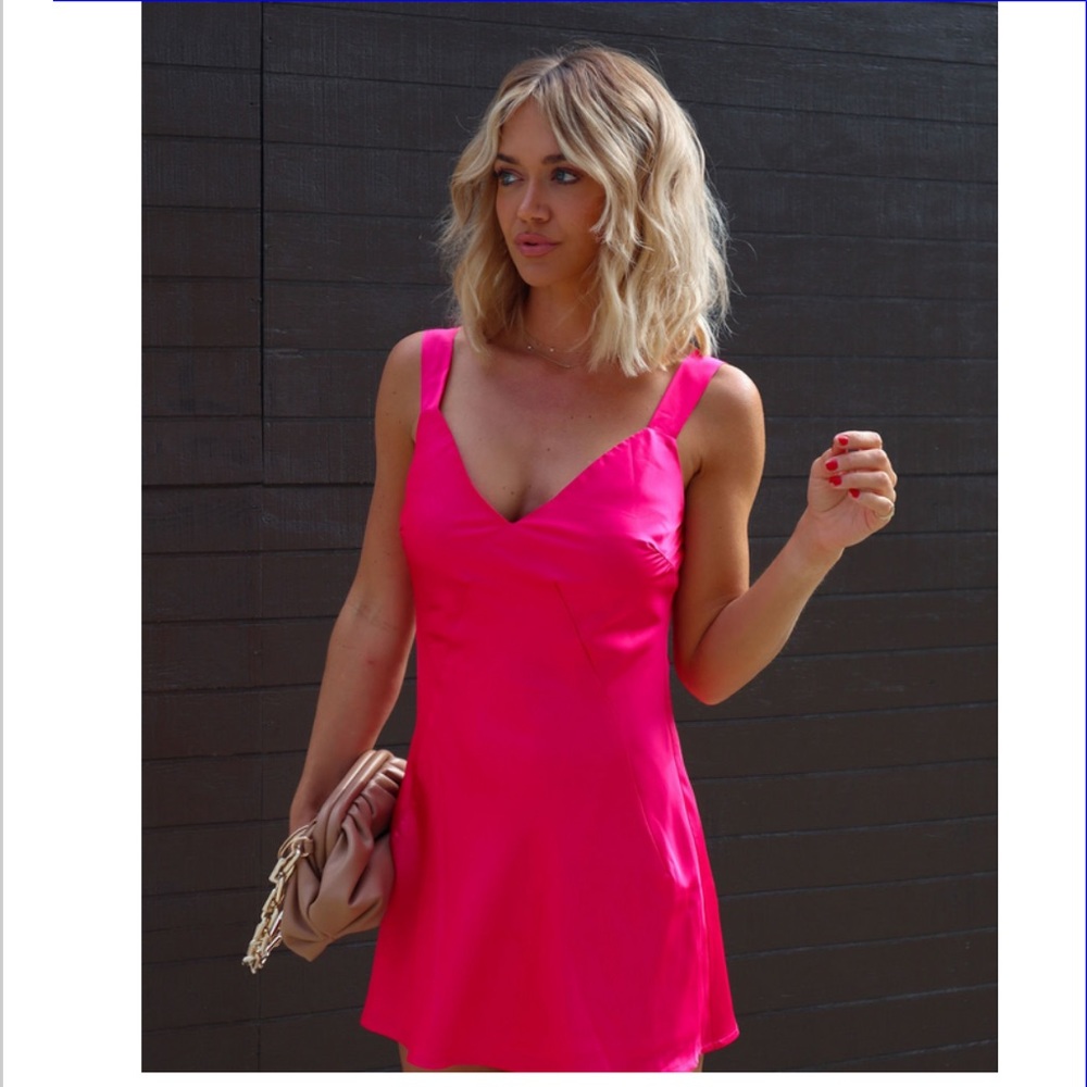 Vici hot pink dress